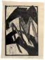 Ding O.T. (1992), 88 x 65 cm, Holzschnitt, Druckfarbe auf jap. Papier (bunko-shi)