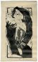 Ding O.T. (1990), 106,5 x 64,5 cm, Holzschnitt, Druckfarbe auf jap. Papier (bunko-shi)